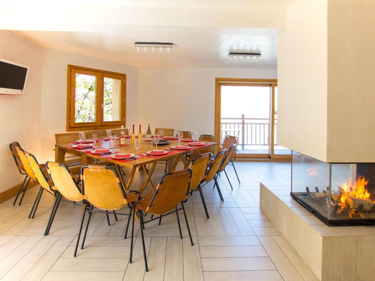 Luxury Chalet Near The Ski Slopes Les Arcs  Luaran gambar